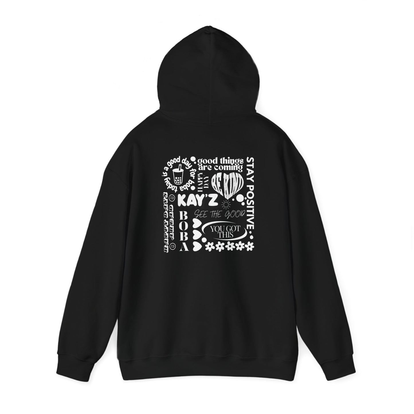 White Kay'Z Inspirational Unisex Hoodie