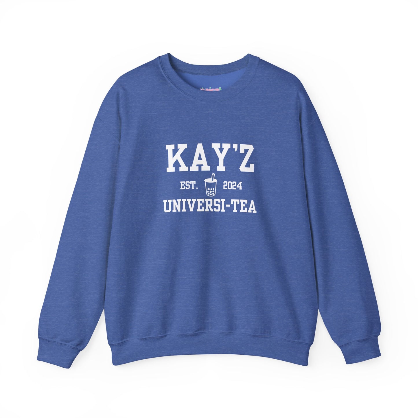 Kay'Z Universi-tea Crewneck Sweatshirt (White Lettering)