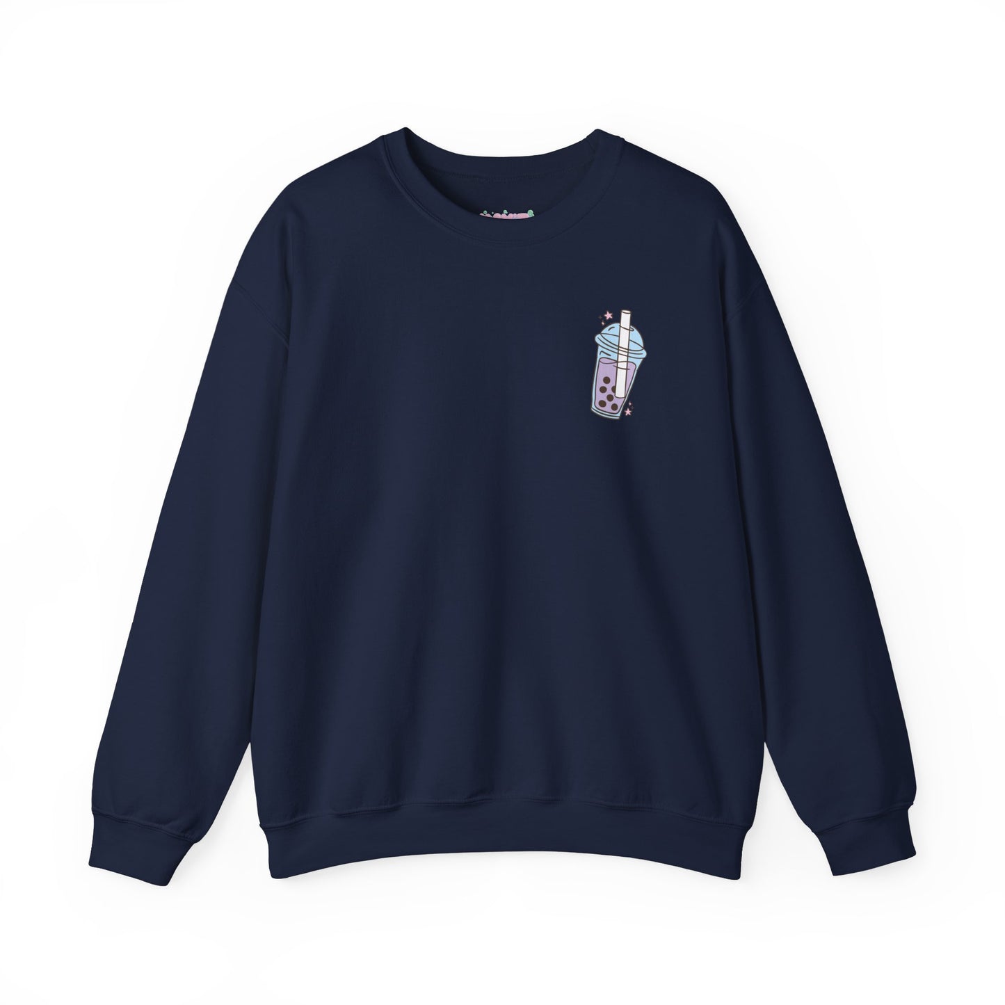 Kay'Z Inspiration Unisex Crewneck Sweatshirt (White & Blue Lettering)