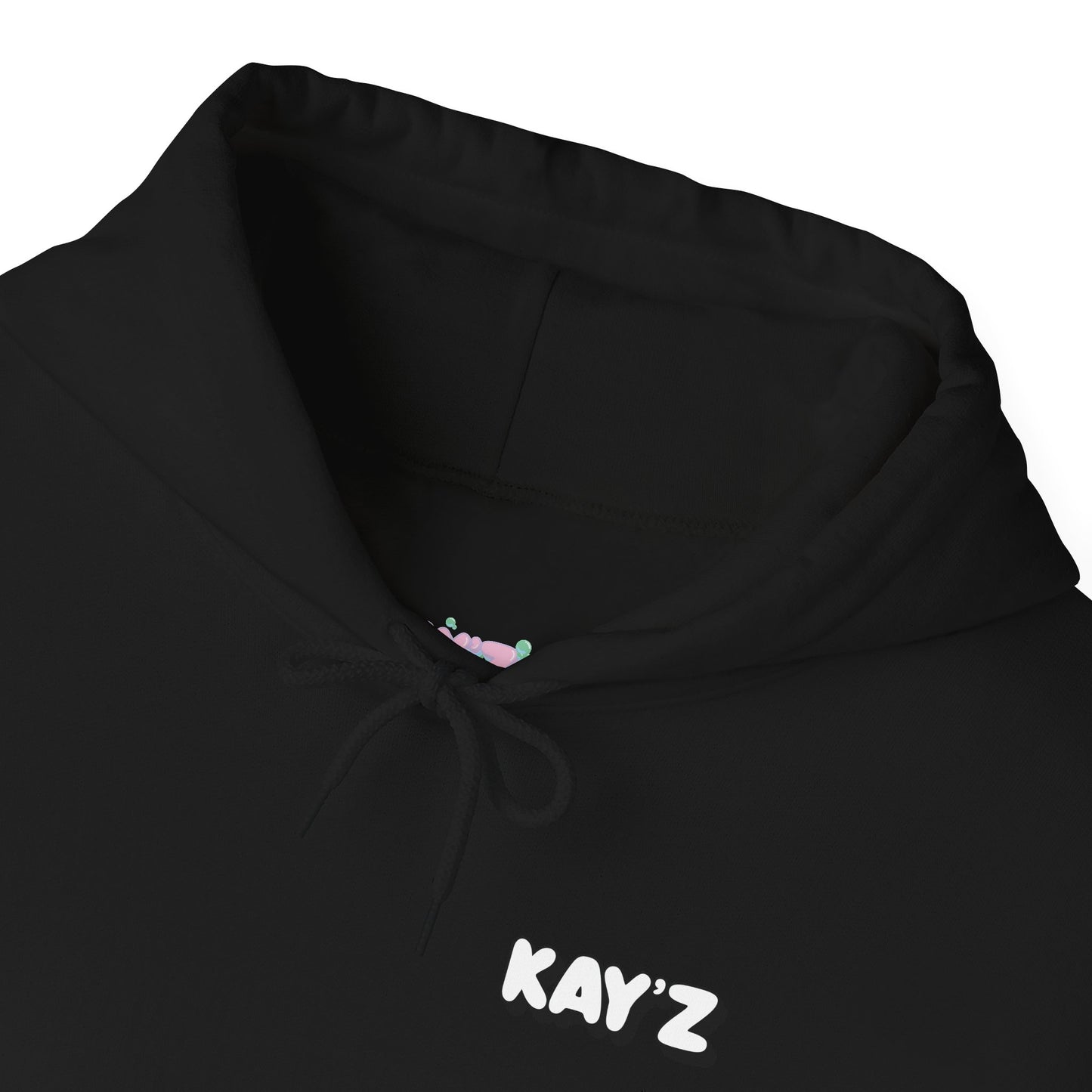 Black and White Kay'Z Inspirational Unisex Hoodie