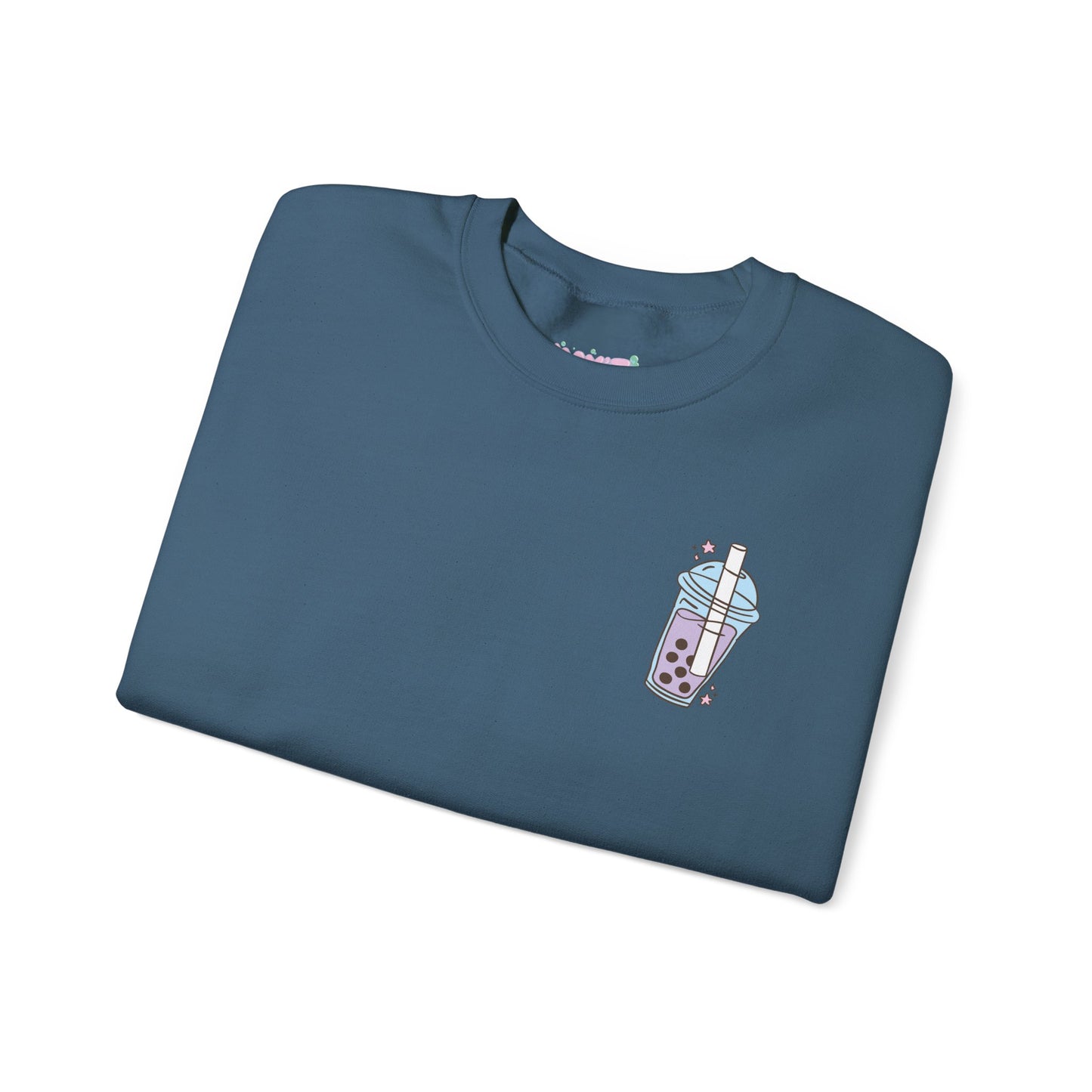 Kay'Z Inspiration Unisex Crewneck Sweatshirt (White & Blue Lettering)