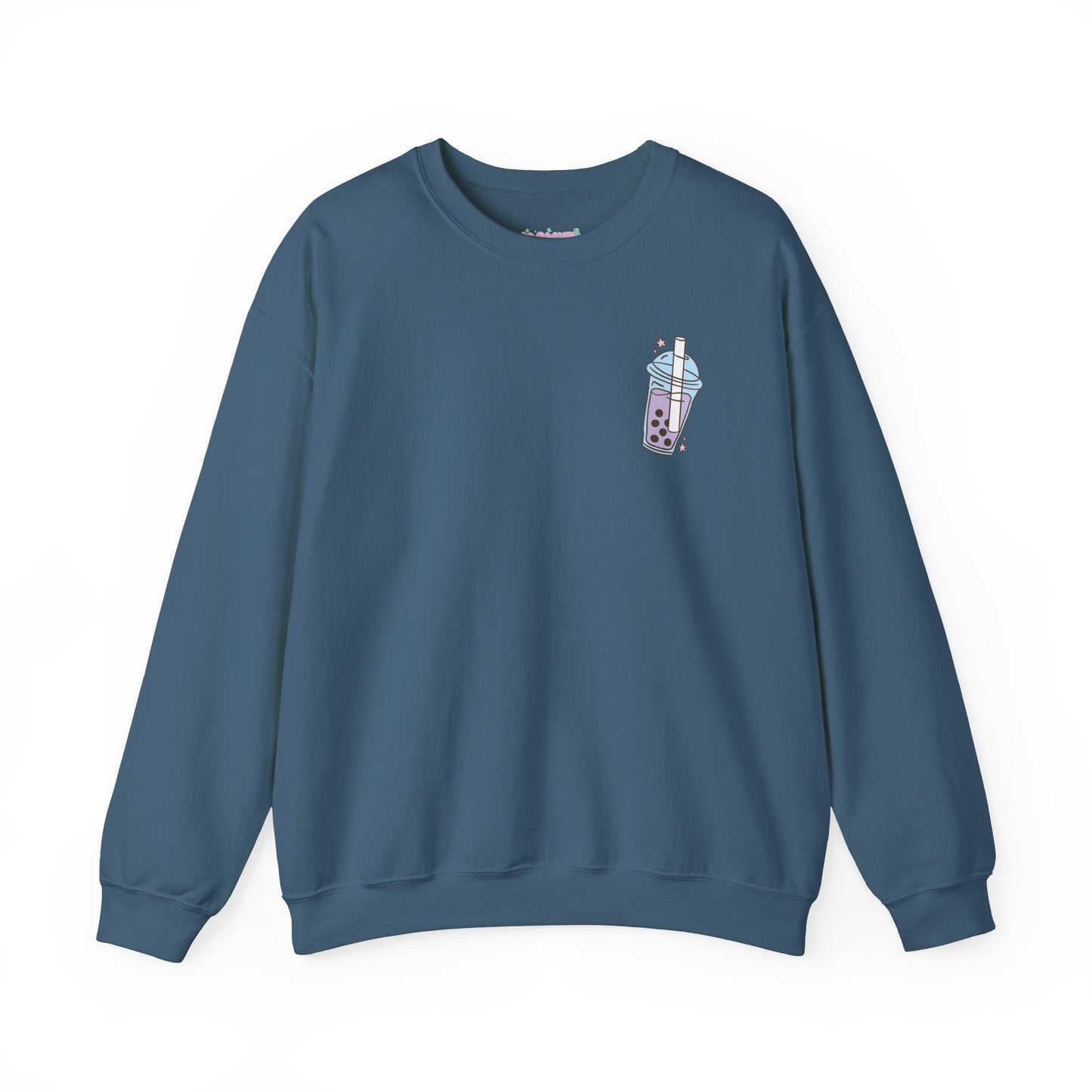 Kay'Z Inspiration Unisex Crewneck Sweatshirt (White & Blue Lettering)