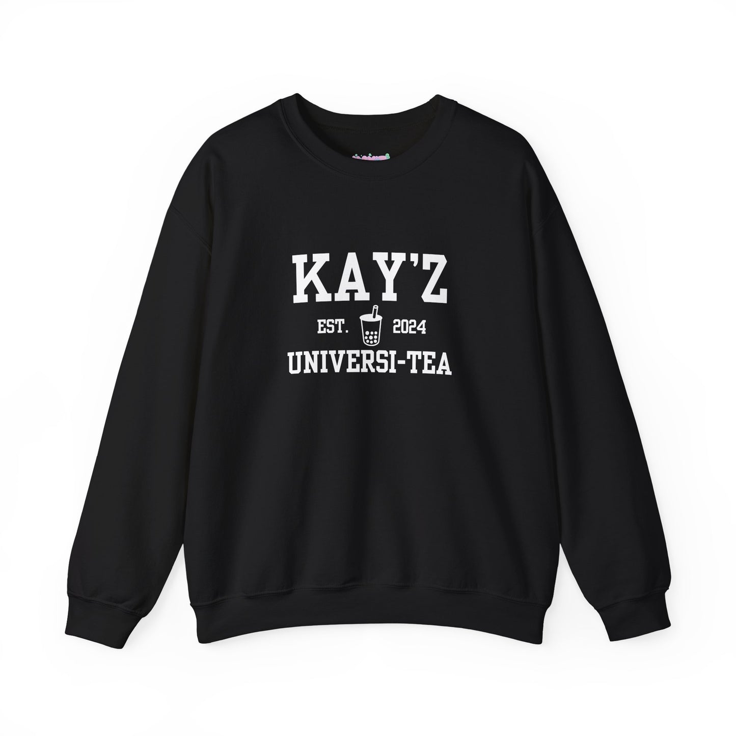 Kay'Z Universi-tea Crewneck Sweatshirt (White Lettering)
