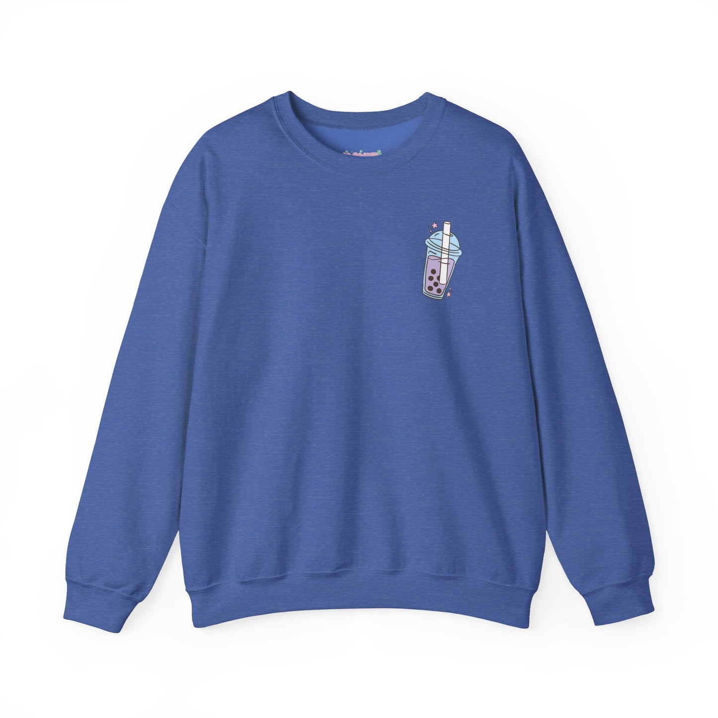 Kay'Z Inspiration Unisex Crewneck Sweatshirt (White & Blue Lettering)