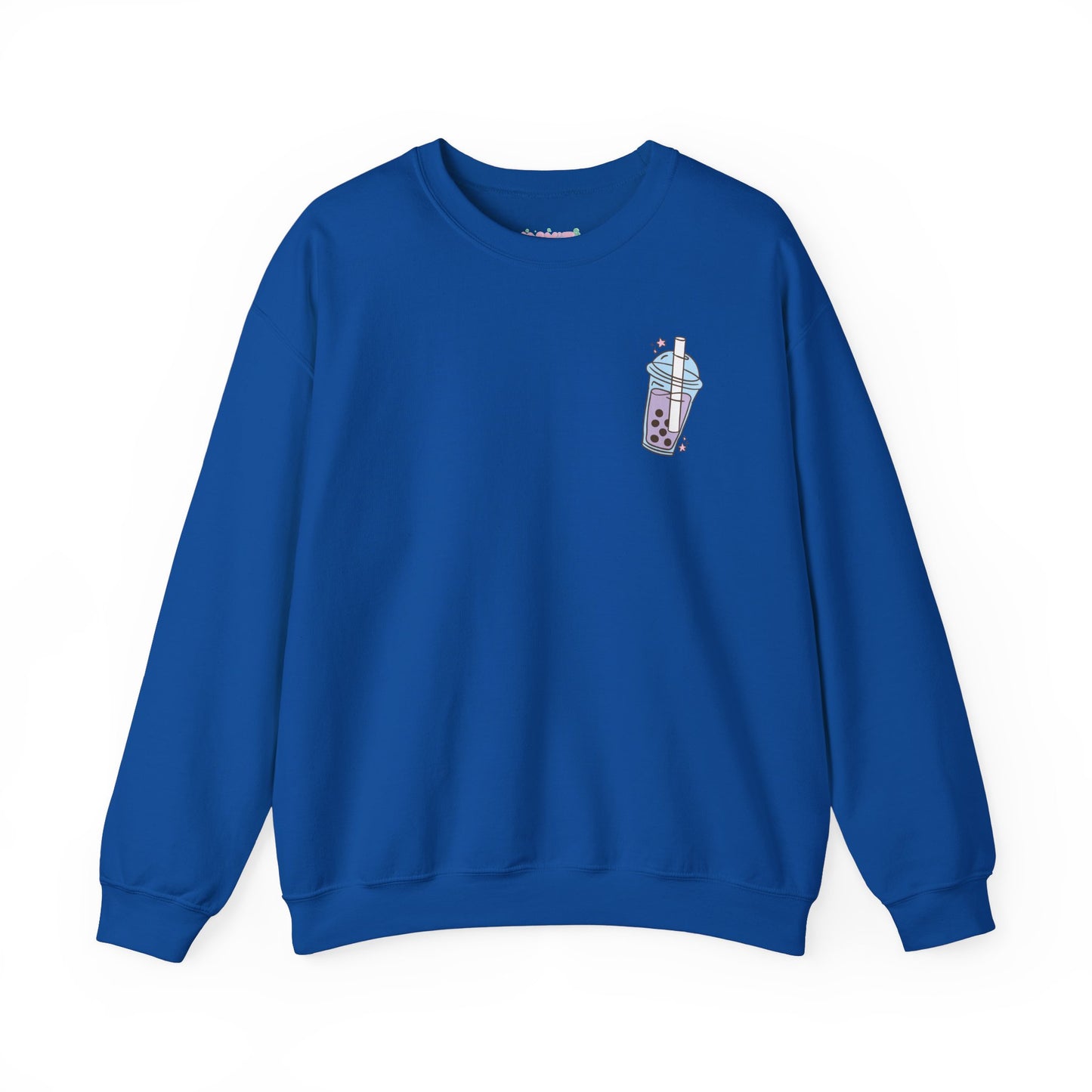 Kay'Z Inspiration Unisex Crewneck Sweatshirt (White & Blue Lettering)