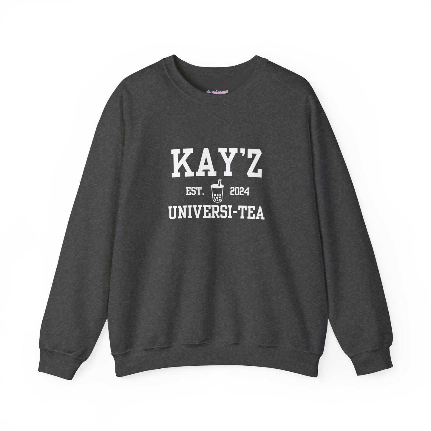 Kay'Z Universi-tea Crewneck Sweatshirt (White Lettering)