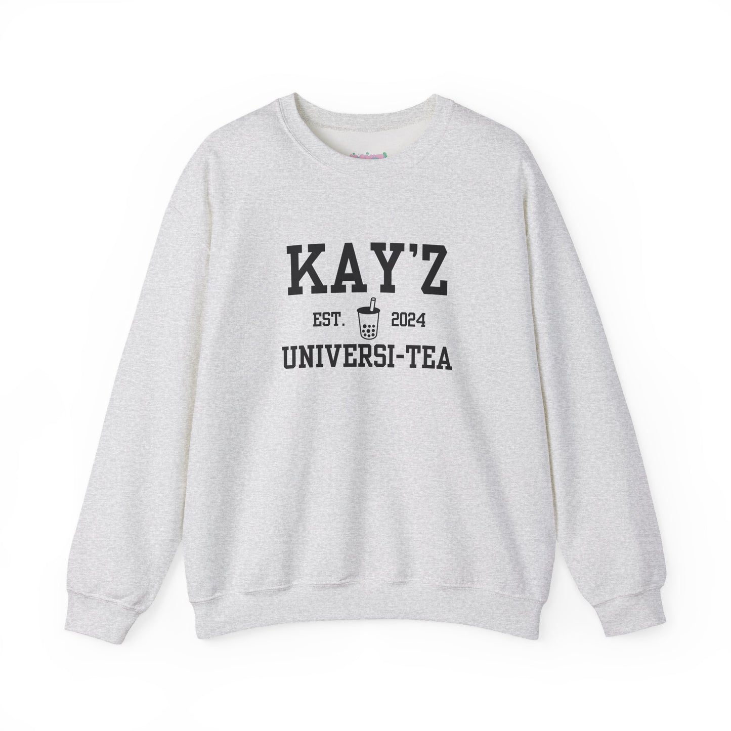 Kay'Z Universi-tea Crewneck Sweatshirt (Black Lettering)