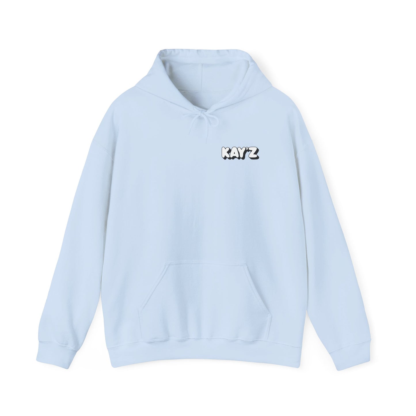 Black & White Kay'Z Inspirational Unisex Hoodie