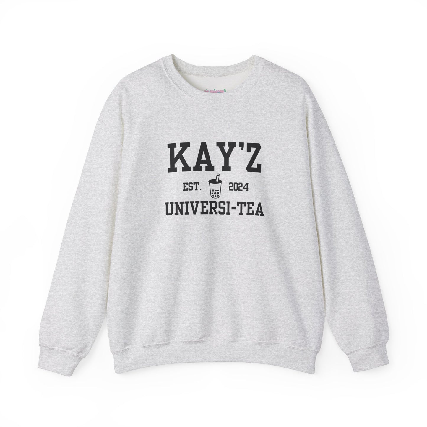 Kay'Z Universi-tea Crewneck Sweatshirt (Black Lettering)