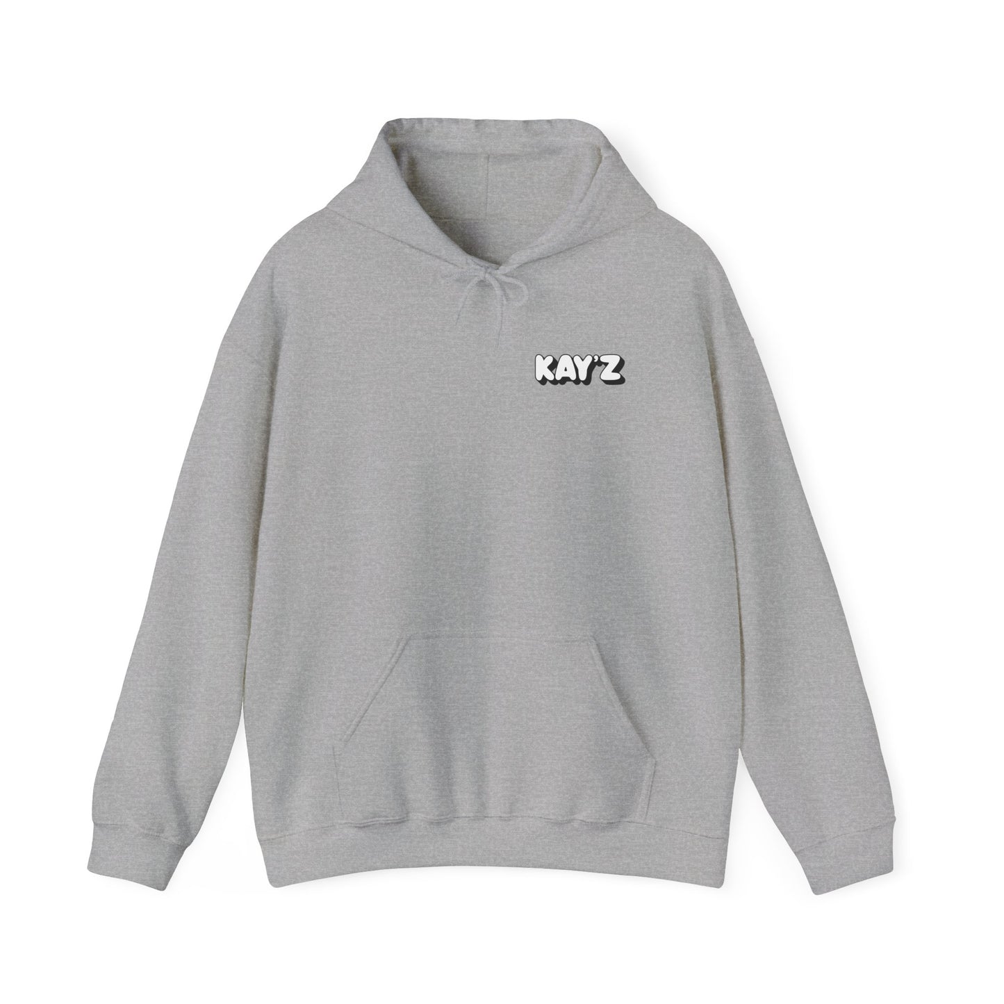 Black & White Kay'Z Inspirational Unisex Hoodie