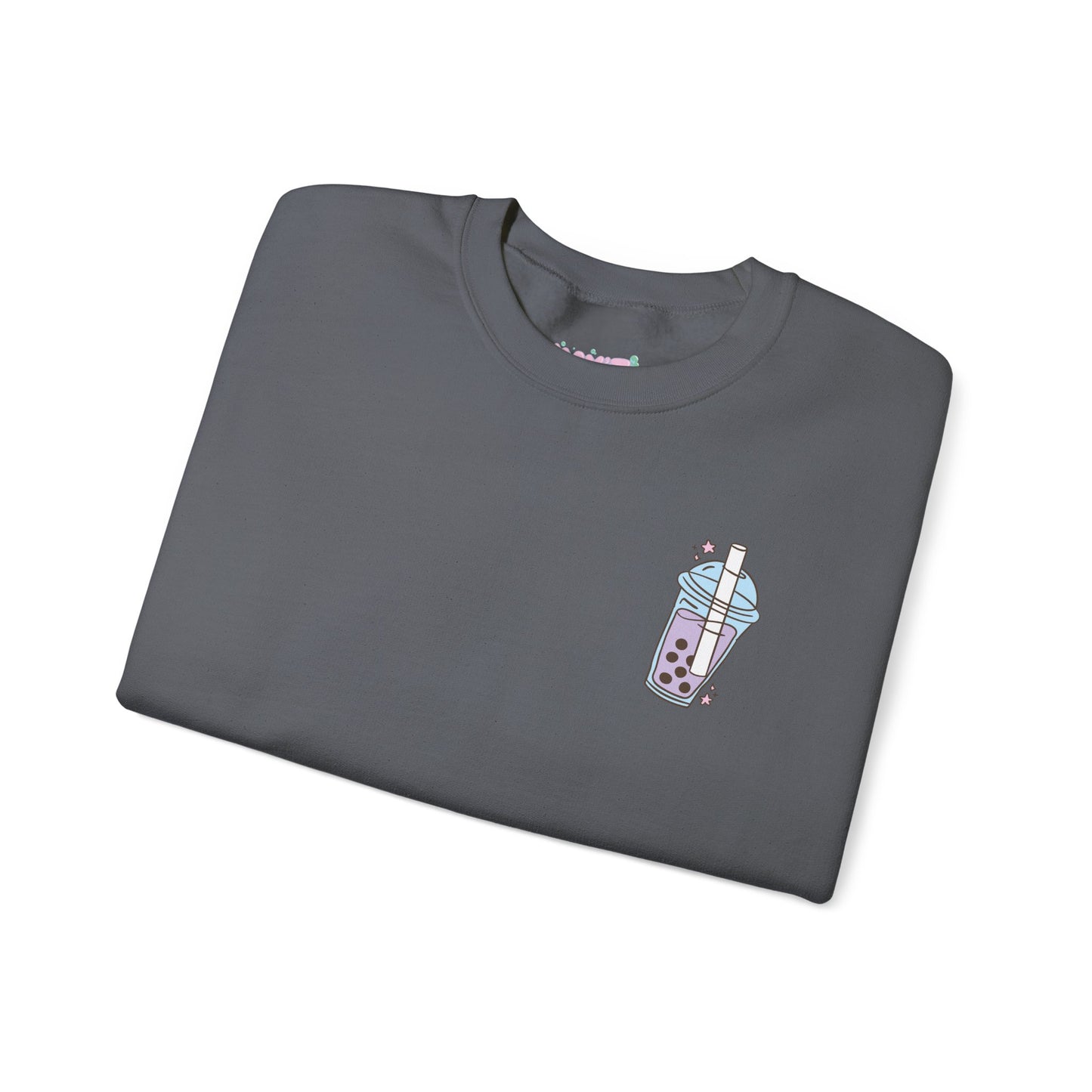 Kay'Z Inspiration Unisex Crewneck Sweatshirt (White & Blue Lettering)