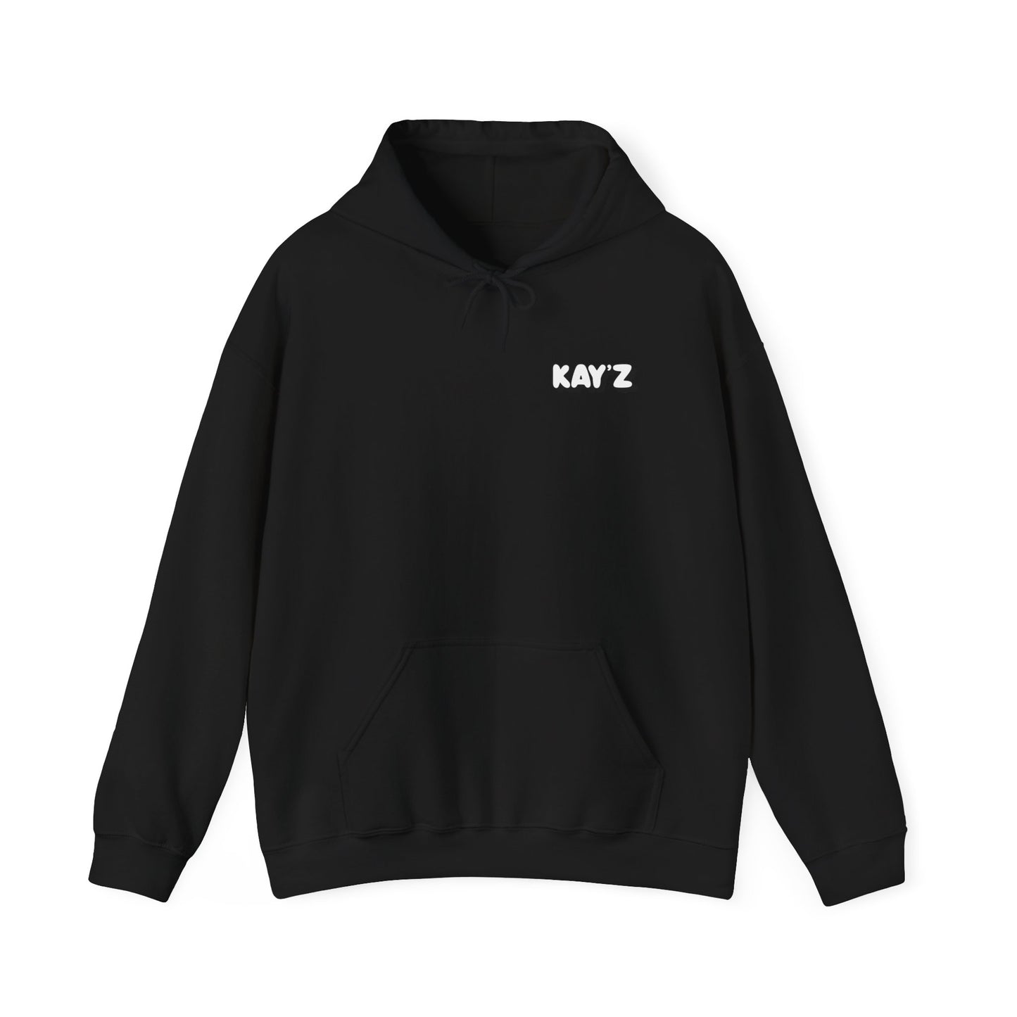 Black and White Kay'Z Inspirational Unisex Hoodie