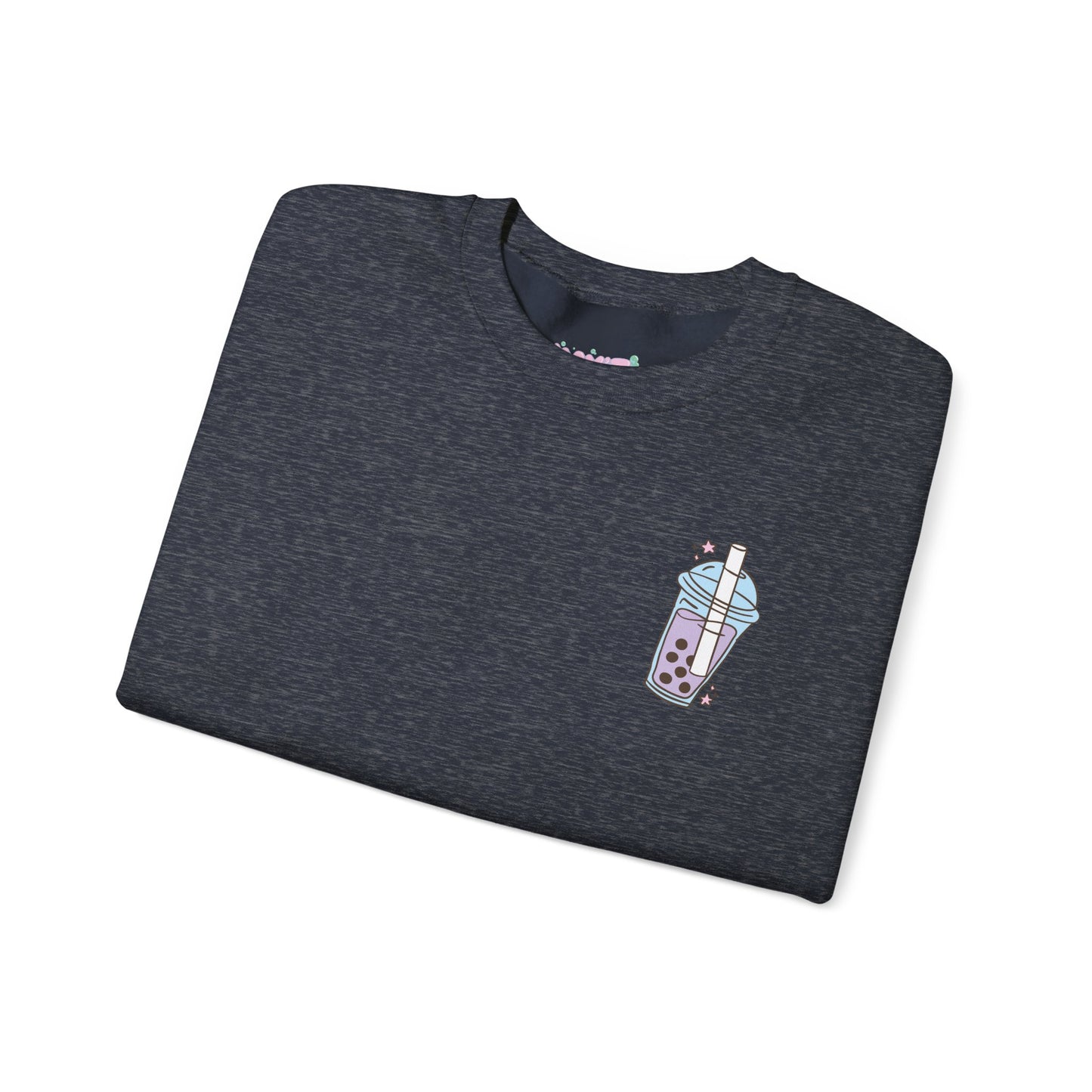 Kay'Z Inspiration Unisex Crewneck Sweatshirt (White & Blue Lettering)