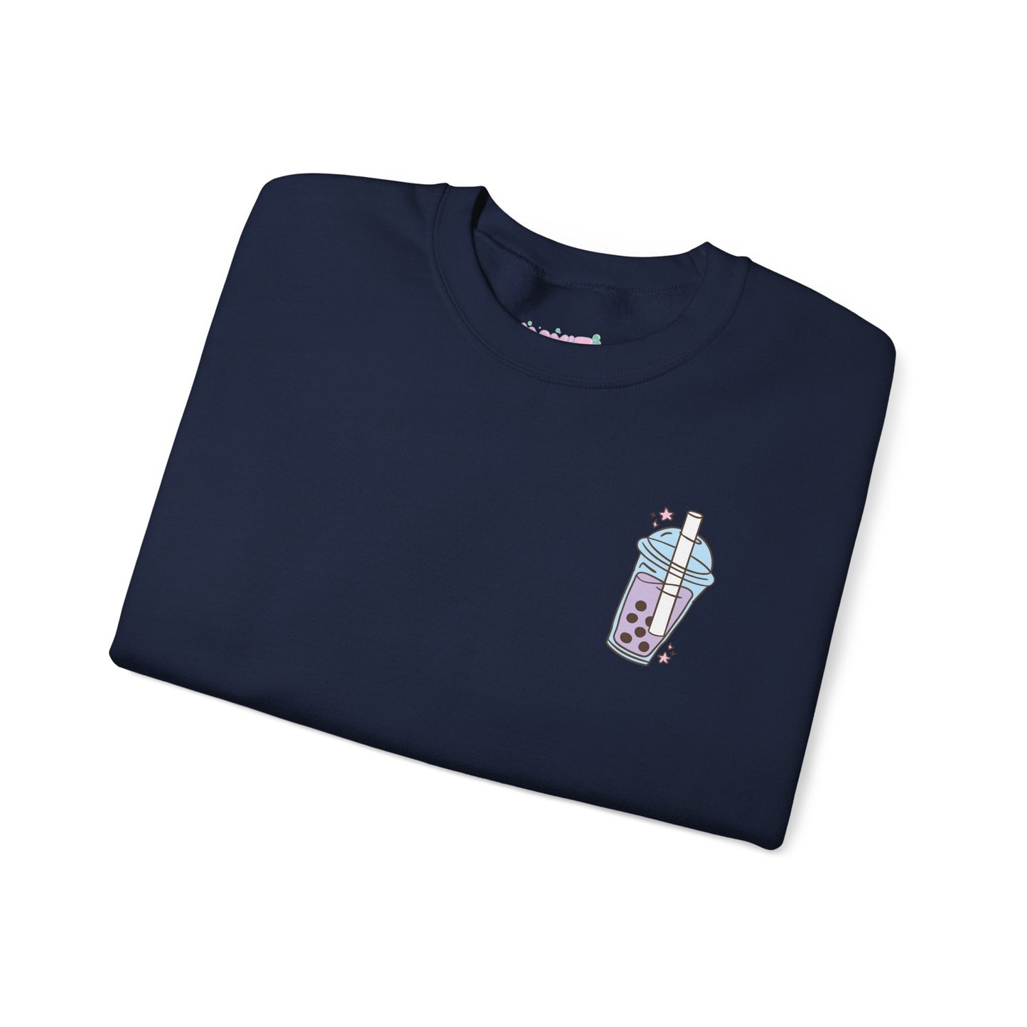 Kay'Z Inspiration Unisex Crewneck Sweatshirt (White & Blue Lettering)