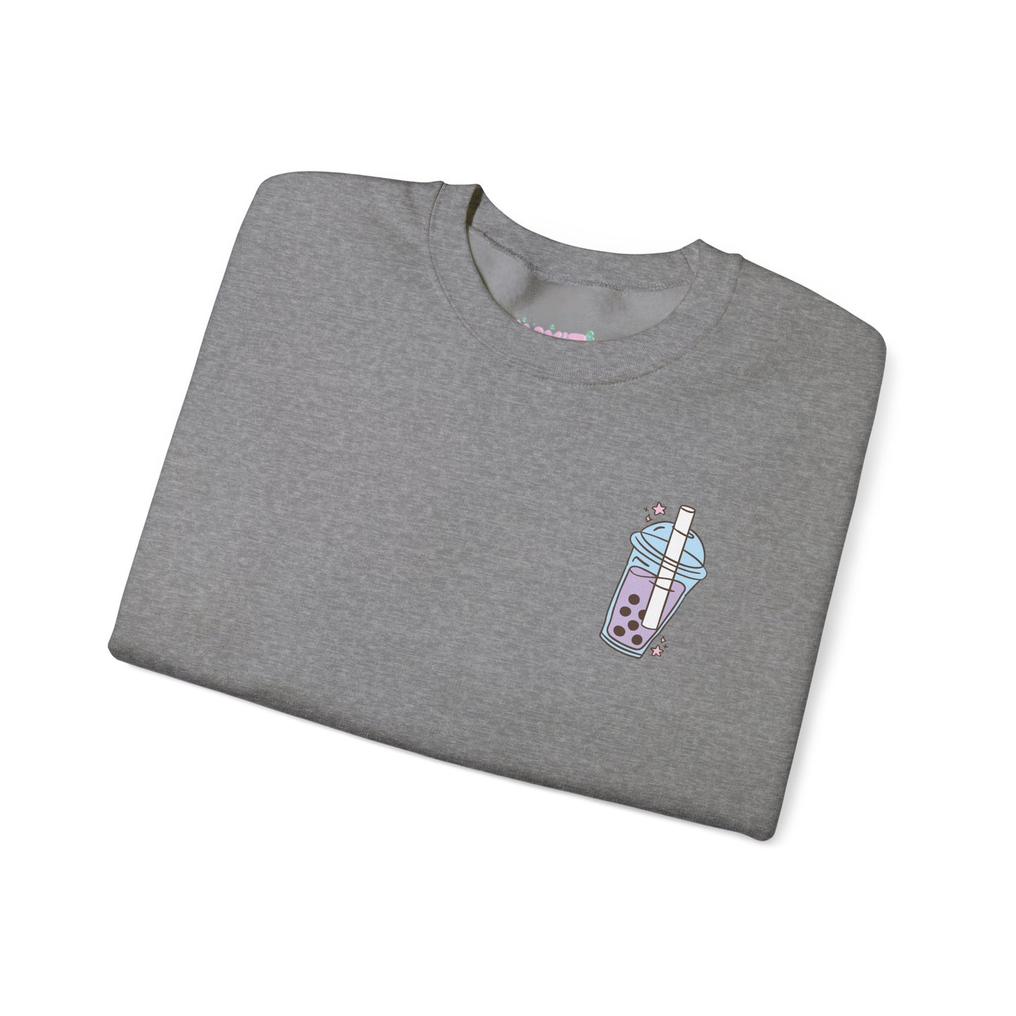 Kay'Z Inspiration Unisex Crewneck Sweatshirt (White & Blue Lettering)
