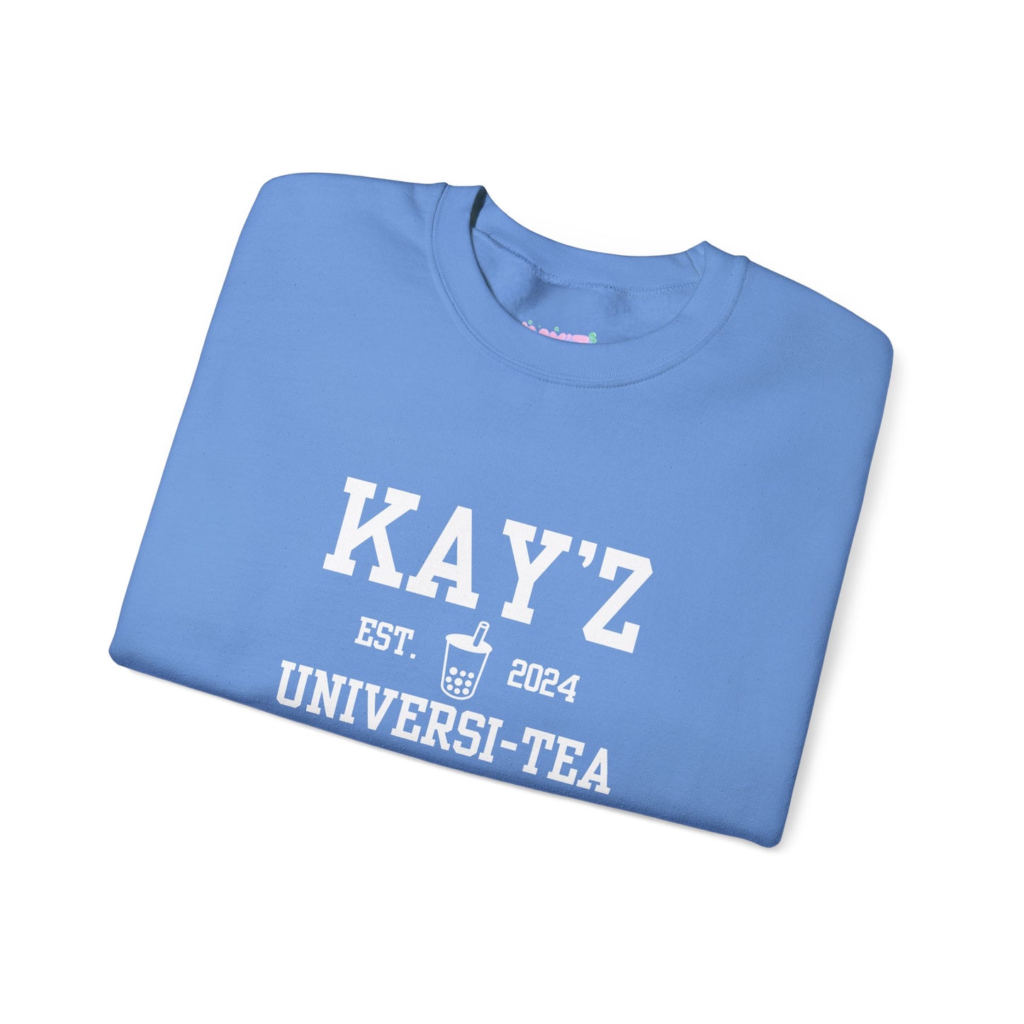 Kay'Z Universi-tea Crewneck Sweatshirt (White Lettering)