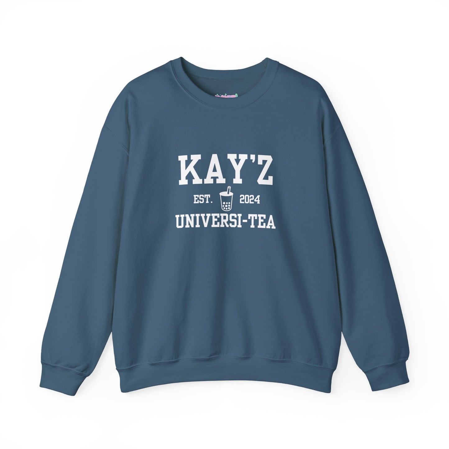 Kay'Z Universi-tea Crewneck Sweatshirt (White Lettering)