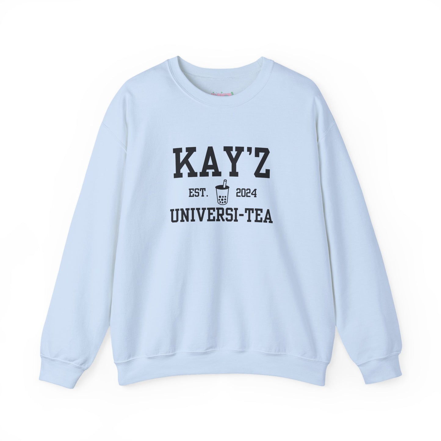 Kay'Z Universi-tea Crewneck Sweatshirt (Black Lettering)