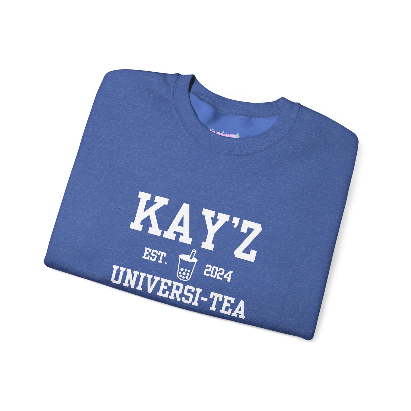 Kay'Z Universi-tea Crewneck Sweatshirt (White Lettering)